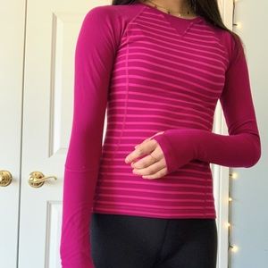 ivivva by lululemon Pink/Purple Long Sleeve Shirt